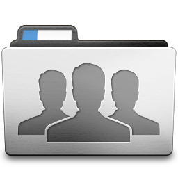 White Groups Icon 256x256 png